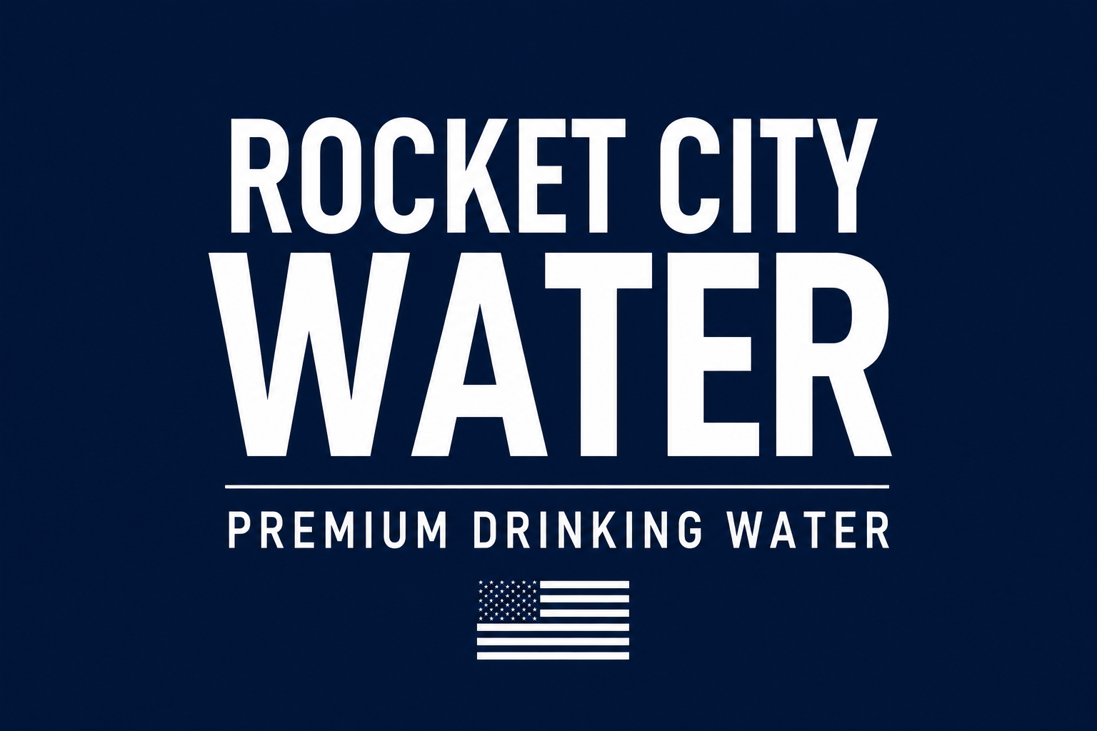 Rocket City Water logo